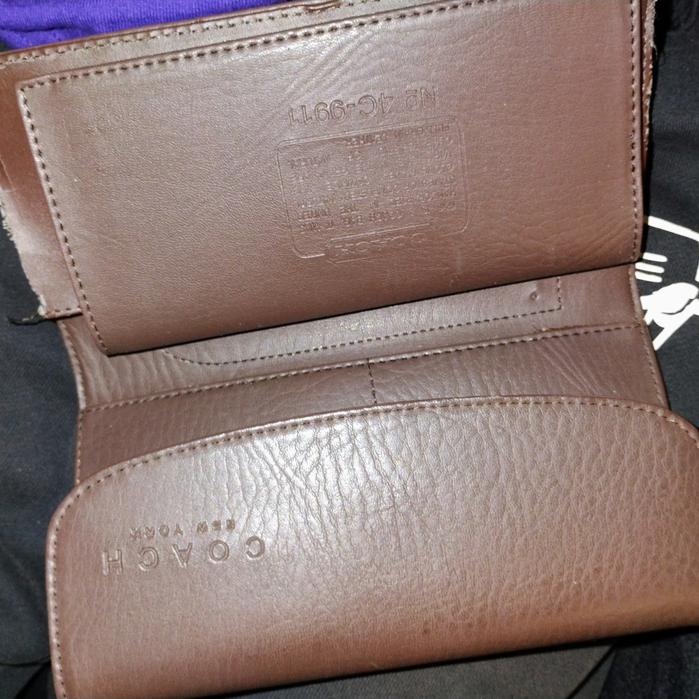 Coach Brown Leather Men's Bag
